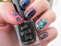 Premiera in Romania - Lac (Oja) Unghii P2 Crackling Top Coat foto