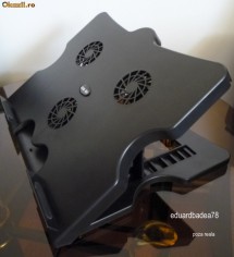 MASUTA LAPTOP - NOTEBOOK 3 COOLERE - REGLABILPE 6 NIVELE foto
