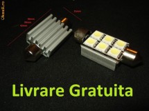 Vand Led leduri auto, C5W 6Smd CANBUS fara eroare de bec ars foto