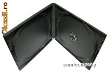 CARCASA DVD PP 10 mm SINGLE BLACK foto