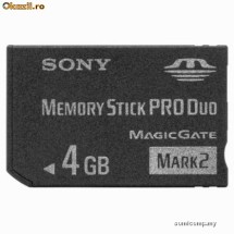 MEMORY STICK PRO DUO SONY 4GB foto