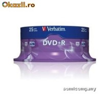 DVD+R VERBATIM 16X CAKE BOX 25 foto