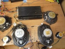 Set Amplificator auto INFINITY GOLD  Jeep Grand Cherokee(2) foto