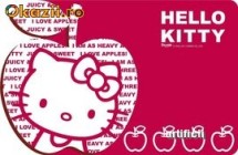Napron 29x44cm HELLO KITTY APPLE foto