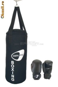 SET DE BOX JUNIOR SAC+ 2 MANUSI foto