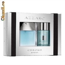 Azzaro Chrome Sport set Set 50+75 pentru barbati foto