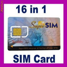 X SIM 16 IN 1 --BACKUP ---SUPER OFERTA --25 RON foto