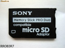 Adaptor Micro SD la Memory Stick PRO DUO foto