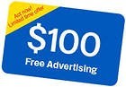 100 $ - Cupon, Cupone google Adwords, advertising foto