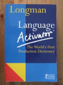 Longman Language activator (Dictionary) foto