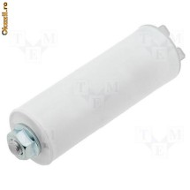 CAPACITOR MOTOR RUN 20UF 450V CONNECTOR foto