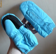 Manusi copii L.L.BEAN Thinsulate, groase, bleu, folosite, perfecte pt ski - CALDUROASE!!!! foto