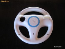 VOLAN WII WHEEL ORIGINAL ALB (Transport gratuit la plata in avans) foto
