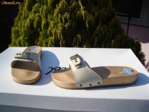 Papuci dama din piele+lemn grup 3 modele -ale82- foto