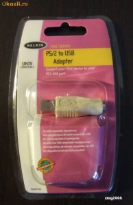Adaptor  PS/2  la  USB foto