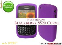 HUSA MOV SILICON BLACKBERRY 8520 CURVE - TRANSPORT GRATUIT foto