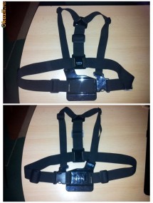 Schimb Chest Mount Gopro( aproape nou) cu Headstrap mount+ diferenta. foto