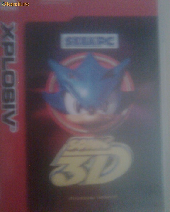 SONIC 3D JOC PC CD ROM foto mare