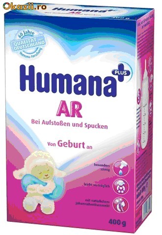 Lapte praf Humana AR Transport gratuit foto mare