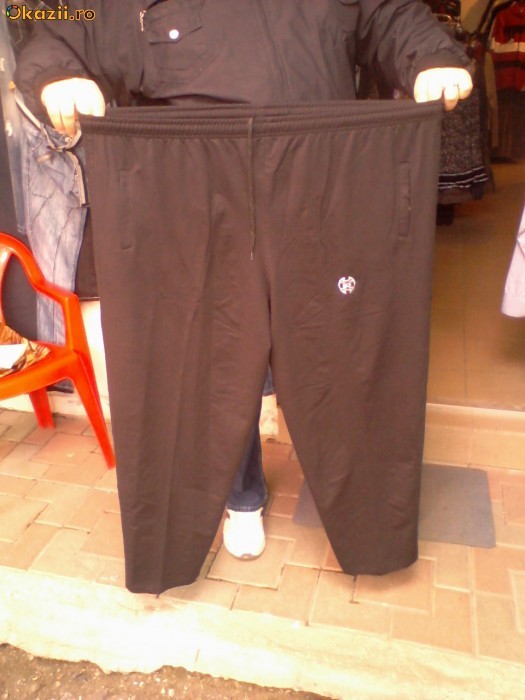 Pantaloni trening barbati marimi/masuri foarte mari XL-5XL foto mare
