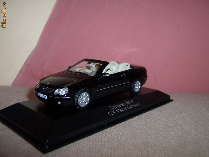Minichamps Mercedes CLK cabrio prima generatie  1:43 foto mare