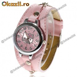 Ceas Hello Kitty Rock Star S11 foto mare