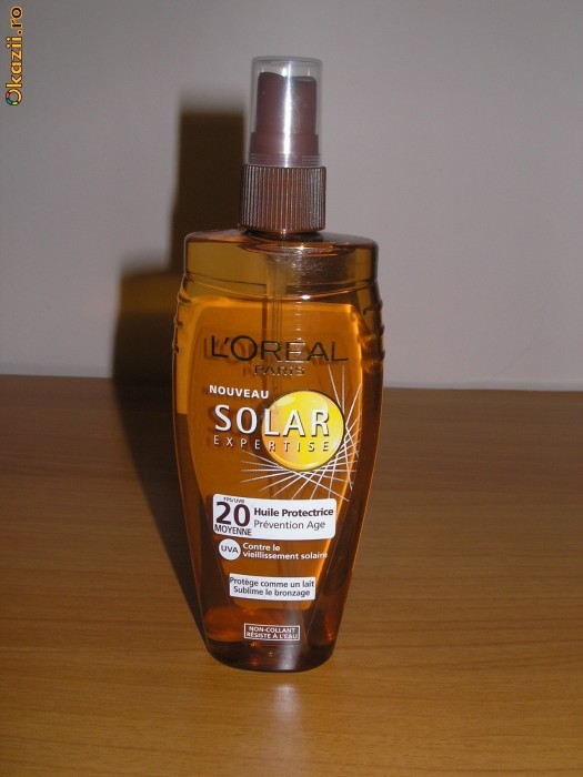 Ulei de plaja SPF/UVB 20, 150 ml foto mare