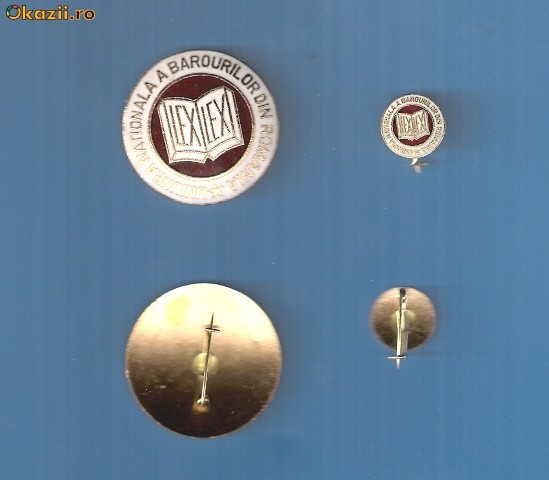 SET INSIGNE PENTRU AVOCATI foto mare