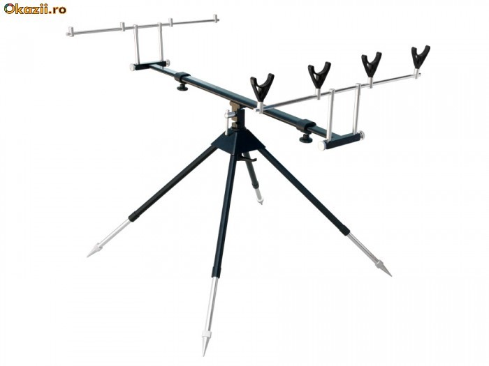 Rodpod 6 pentru 4 lansete crap foto mare