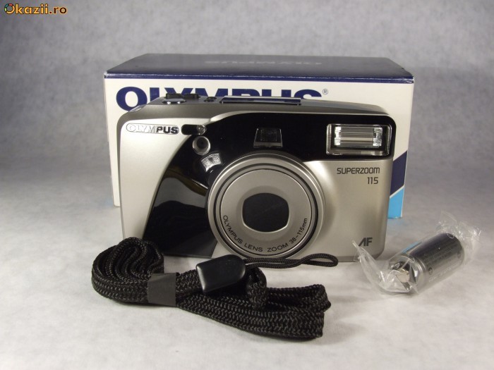 Aparat foto film Olympus SUPERZOOM 115 - NOU IN CUTIE! foto mare