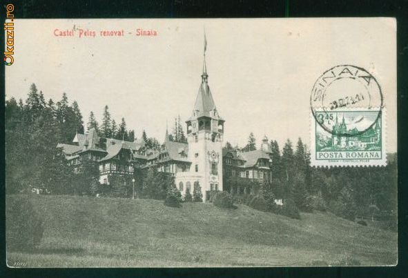 CASTELUL PELES renovat - 1906 foto mare