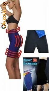 SHORT BERMUDA SLABIT PANTALONI NEOPREN FITNESS foto mare