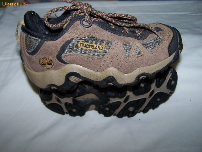 Adidasi / pantofi piele TIMBERLAND, nr.31(UK 12, lungime brant 19,5 cm) foto mare