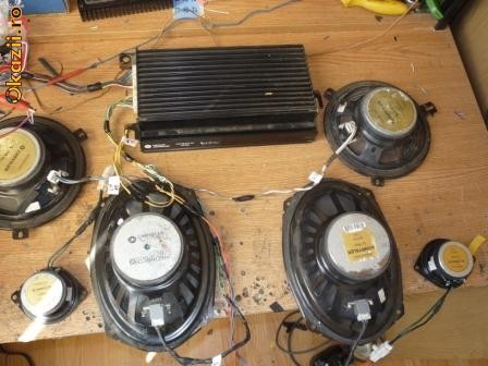 Set Amplificator auto INFINITY GOLD  Jeep Grand Cherokee(2) foto mare