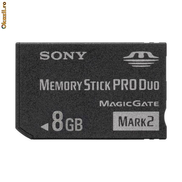 Sony Memory stick pro duo, 8GB foto mare
