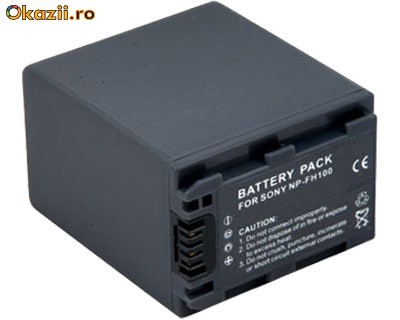 Acumulator tip NP-FH100 pentru Sony foto mare