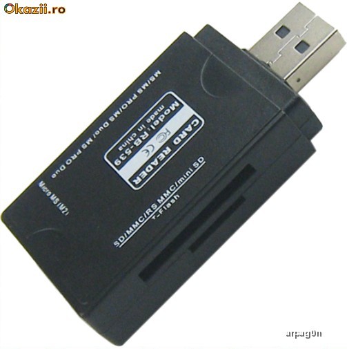 Card Reader Multi - ALL IN ONE - pentru diverse carduri - suporta SDHC foto mare