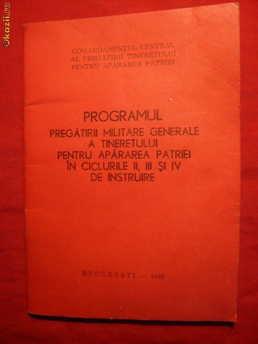 Program UTC de Pregatire Militara foto mare
