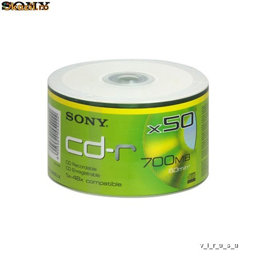 cd sony 52x foto mare