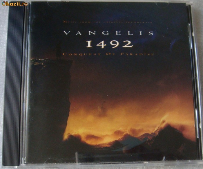 Vand Cd original Vangelis - 1492 Coquest of paradise foto mare