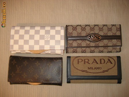 Vind portofele Louis Vuitton, Gucci, Prada, Versace, Super Calitate foto mare
