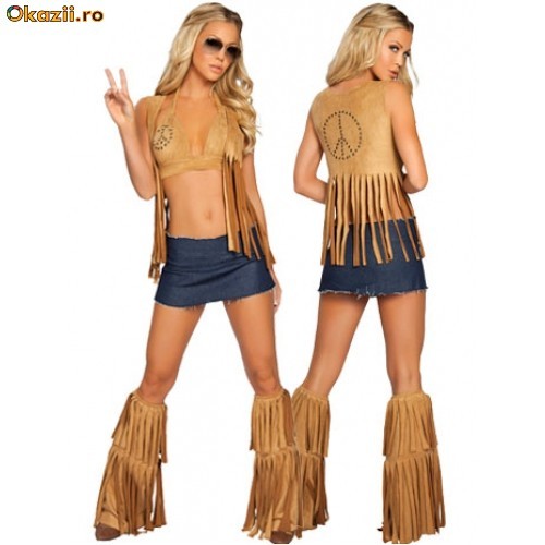 Costum Hippie foto mare