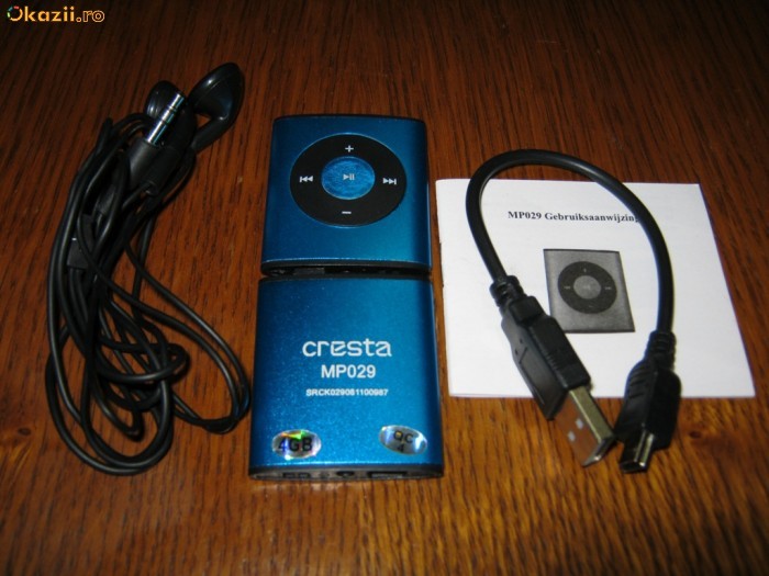 MP3 Player 4GB Memorie CRESTA NOW MP029 foto mare