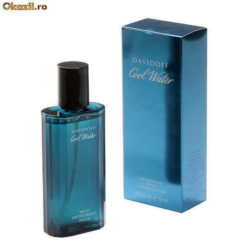 Davidoff Cool Water Apa de Deodorant - Barbatesc foto mare