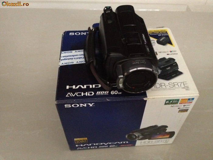 Sony Handycam HDR-SR7E   VIDEOCHAT foto mare