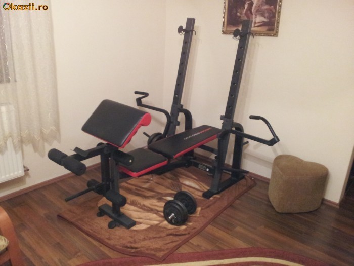 aparat fitness, aparat culturism, banca fitness, banca culturism, aparat multifunctional, weider, weider pro330 foto mare