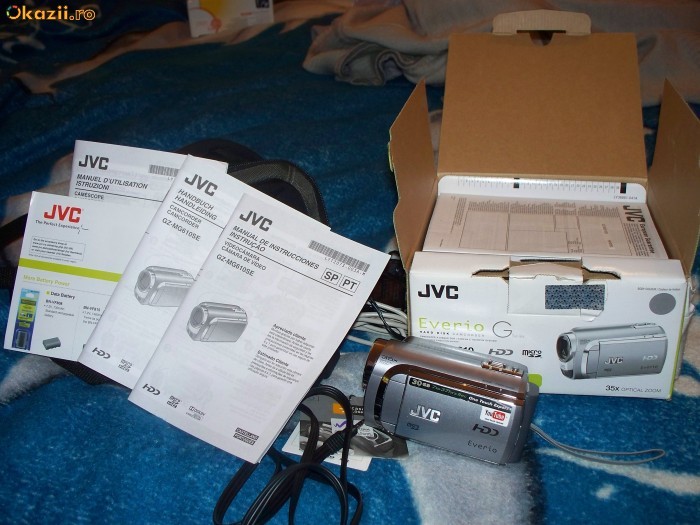 Vand camera video JVC EVERIO MG 610 foto mare