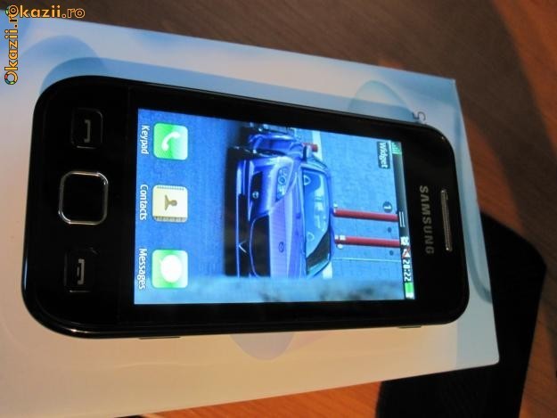 Vand Samsung Wave 575 Black la cutie!!!URGENT!!!! foto mare