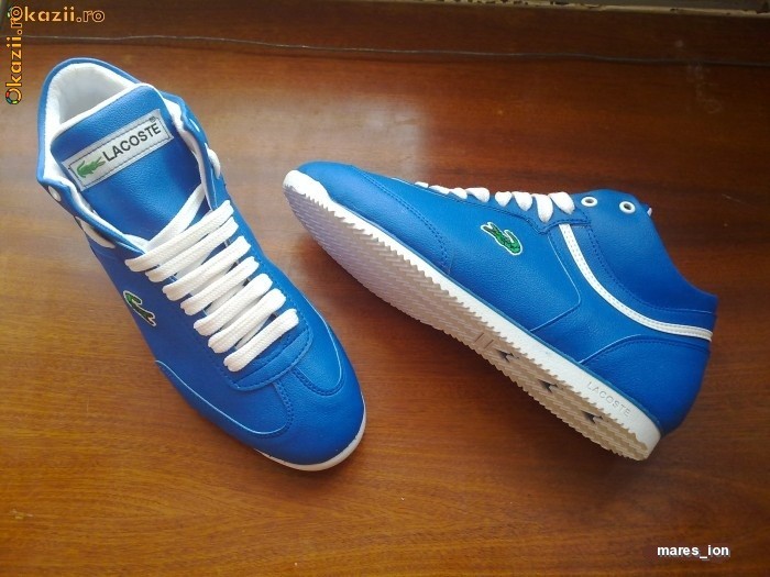 GHETE LACOSTE BLUE .... MODEL NOU ADIDASI foto mare