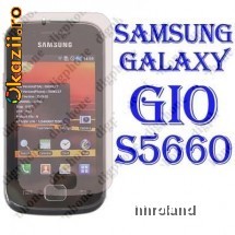FOLIE PROTECTIE ECRAN SAMSUNG GALAXY GIO S5660 ULTRACLEAR---LIVRARE GRATUITA foto mare